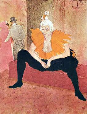  Henri  Toulouse-Lautrec Seated Clown China oil painting art